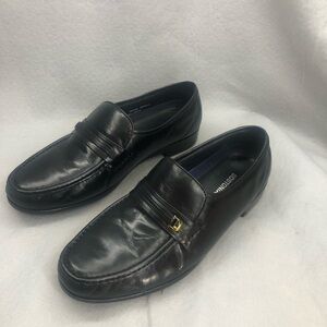 Bostonian PRESCOTT 29052 Men’s Black Leather Loafer Dress Shoes Size 11.5D
